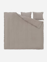 Flounced-trim Duvet Cover Set