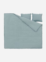 Flounced-trim Duvet Cover Set