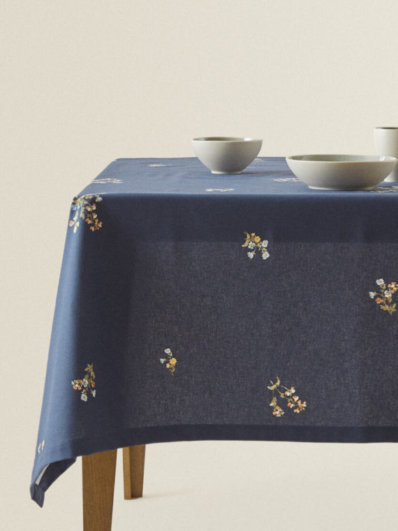 Mini Floral Tablecloth