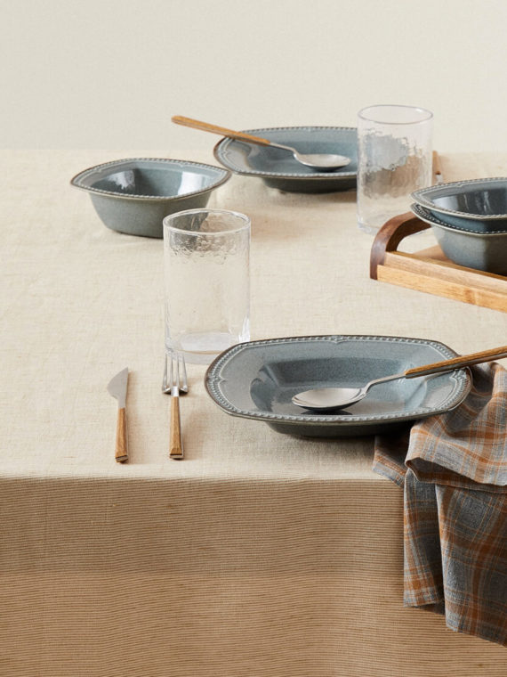 Mini Striped Tablecloth