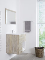 Wall Hang Open Shelf Vanity
