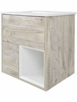 Wall Hang Open Shelf Vanity