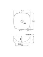 Console Ceramic Sink Vanity