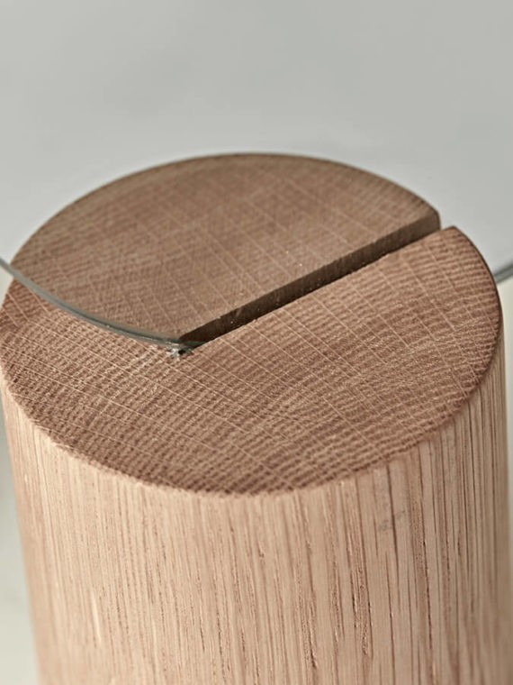 Unframed Round Table Mirror