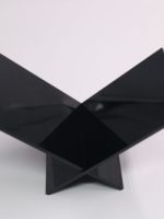 Acrylic transparent book shelf book display bracket art decoration shelf simple desktop magazine storage shelf