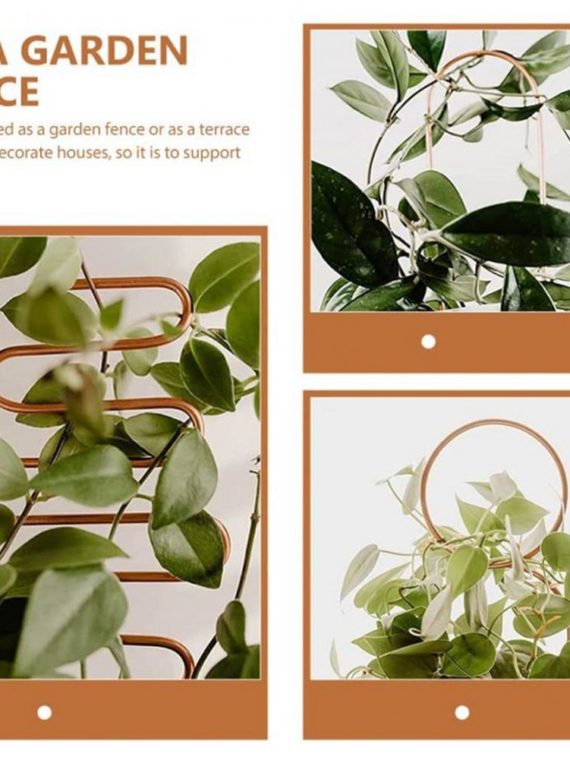 Plant Climbing Rack Plant Trellis Rustproof Multifunctional Metal Vine Growth Climbing Rack Garden Supplies